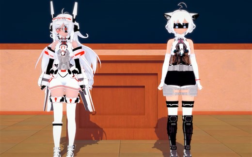 【流浪地球/MMD】550W&笨笨-Bumble Bee {测试}