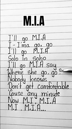 M.I.A🌼~ Katseye #lyrics #tiktokviral #whatsappstatus #aestheic#katseye#mia #kpop #trend#yfp#ytshorts