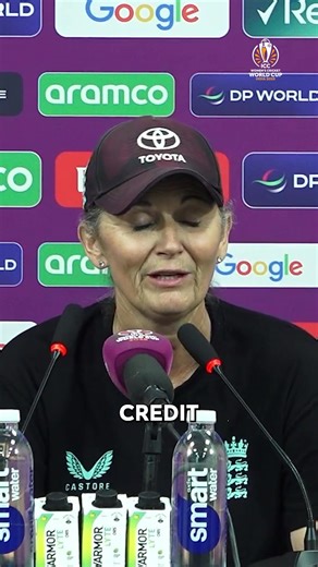 England coach Charlotte Edwards was full of praise for South Africa as the Proteas pressed on to claim a #CWC25 Final spot 🤝 Watch the rest of the tournament 👉 http://bit.ly/46IKZtI | ICC - International Cricket Council