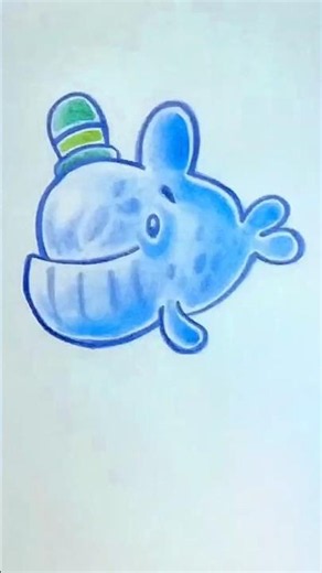 New Cute Colour Characters from the sea Simple Colourful character design tutorials