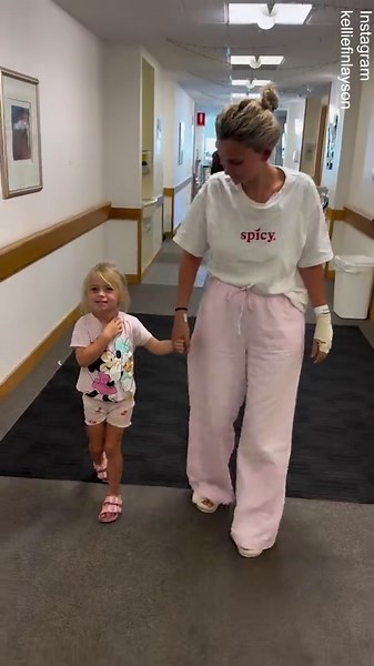 Kellie Finlayson reveals resection procedure on her wedding anniversary