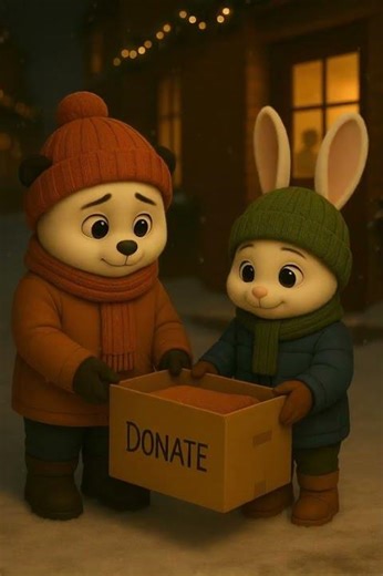 A Small Act of Kindness 🎄 | Tomo & Bunny’s Christmas Toy Drive