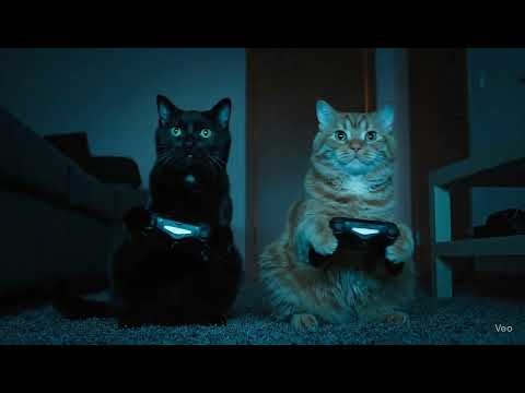 Cats Playing Xbox 🎮🐾 Get Busted & Fake Sleep Instantly 😂