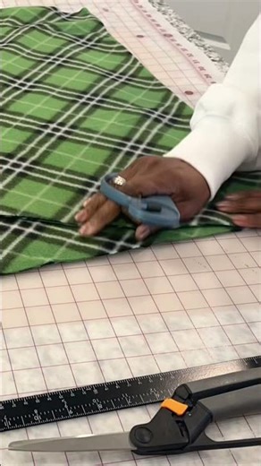 Easy DIY Brushed Fleece Cape- Having Fun with Fleece! #shorts #diysewing #sewing