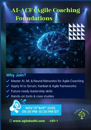 Lead the Next Era of Agile Coaching — Powered by AI