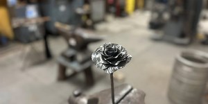 Clarendon blacksmith sharing creations around the world