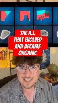 This simulation got… oddly realistic #science #evolution #artificialintelligence #funfact