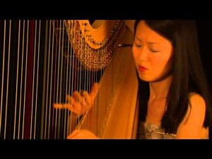 Beauty and the Beast on Harp