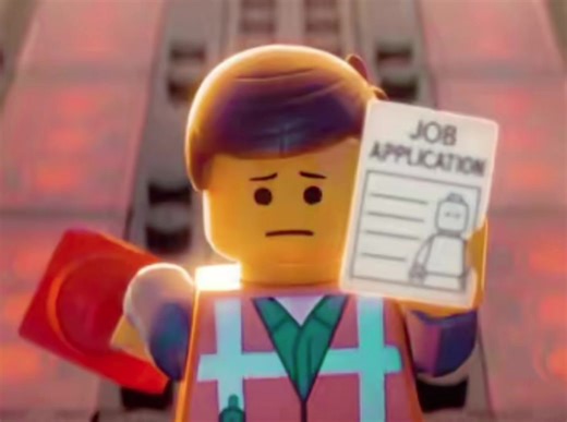 Lego Movie Job Application Comedy Skit