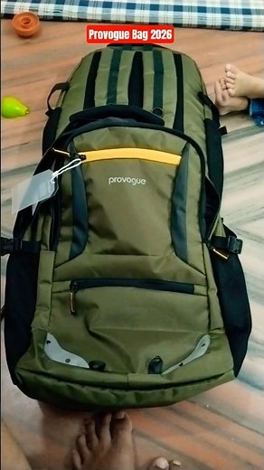 Provogue Backpack Review 🔥 Stylish Army Green Bag | Best Budget Travel Bag 2026