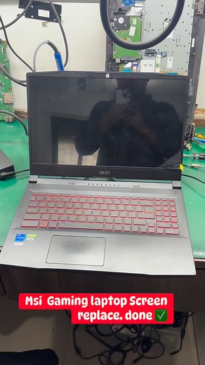 Msi gaming laptop screen replace done ✅ | Manish Sahu
