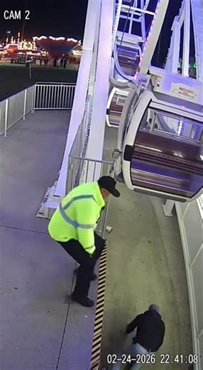 Extreme rescue: Saving a man trapped in a Ferris wheel pit #rescue