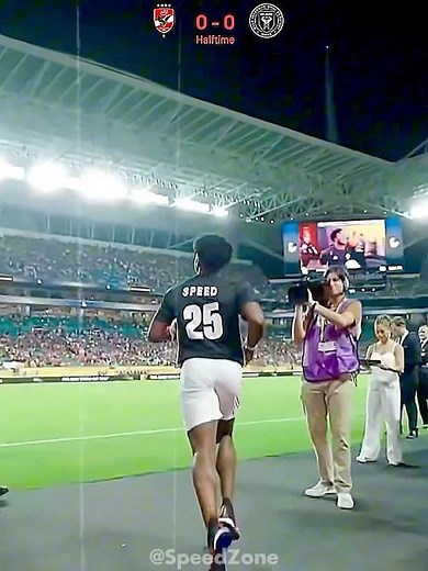 Speed’s Entrance on the FIFA Club World Cup Pitch!😱⚽️ #ishowspeed