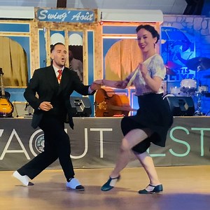 Swing Dance Show by Dimitri & Marina at SwingAout Festival 2023 🔥 It was their first time performing together - Great job guys! . . . . . #dance #swing #boogiewoogie #lindyhop #lindy #meta #video #Facebook | Sondre & Tanya
