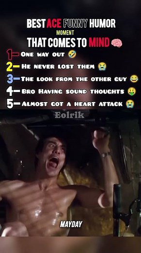 RANKING TOP 5 BEST ACE VENTURA FUNNY HUMOR MOMENT THAT COMES TO MIND 🔥🙌 ( PART 2)