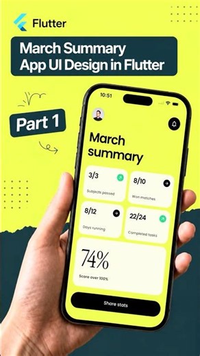 Flutter UI Coding ASMR 🔥 Building a Beautiful App From Scratch | Part 1