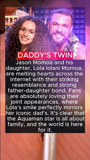 TWINNING! 😍 Jason Momoa & Daughter Lola Are Absolutely Melting The Internet! ❤️✨