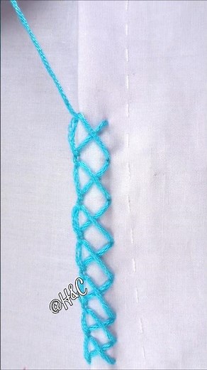 New elegant hand embroidery boder design🔥🔥