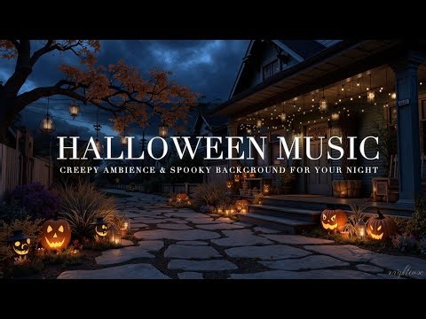 Haunted House Halloween Music ~ Creepy Ambience & Spooky Background for Your Night 🎃