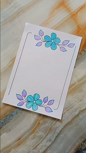 6 beautiful borderdesigns for project #assignment #frontpage #projectwork #shortsfeed #borderdesign