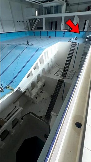 The World’s Deepest Pool Looks TERRIFYING Empty