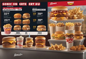 Sonic Drive-In Signature Menu Prices