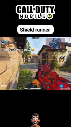 Shield runner in COD Mobile 😆 #shorts #codm #codmobile #callofdutymobile
