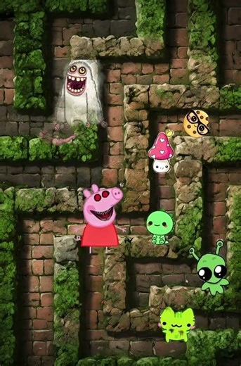 Escape the Maze! Can You Beat All the Monsters? 😈🌀