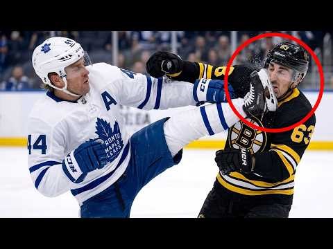 20 Most BRUTAL Hits – Ice Hockey's Hardest Moments