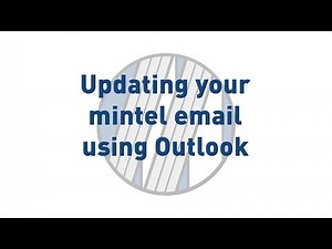 Outlook Email Update