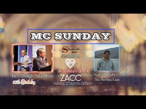 ZACC MC SUNDAY SERVICE October 26, 2025
