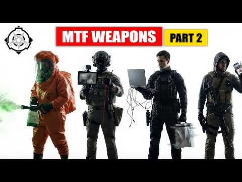 Every Type of MTF Weapons Explained in 12 Minutes Part 2