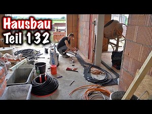 House Construction Part 132! (Attaching More Conduits) ElektroM