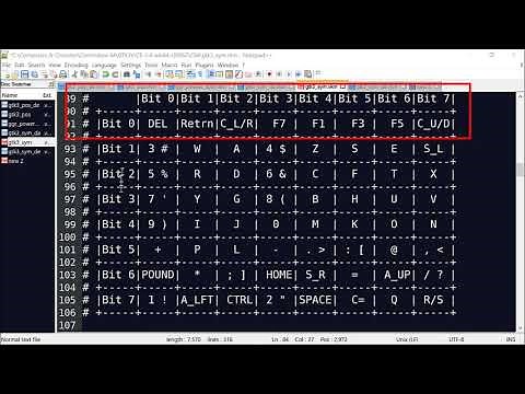 Remapping the VICE Commodore Emulator Keymap file (.vkm)