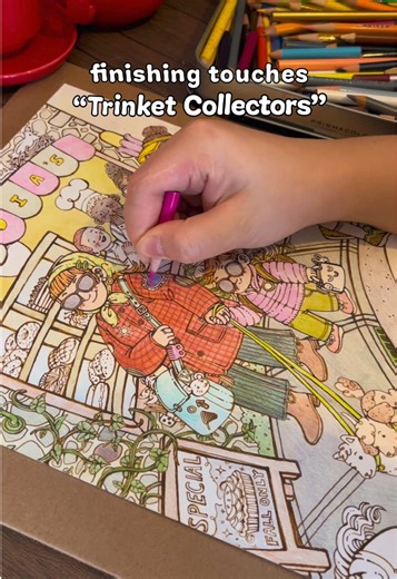 Creative Trinket Collectors Drawing Journey