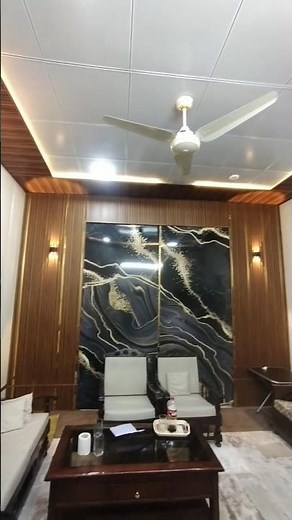 room design for wall🥰 #wall #interiordesign #pvc #home #wallcoverings #wallpanel