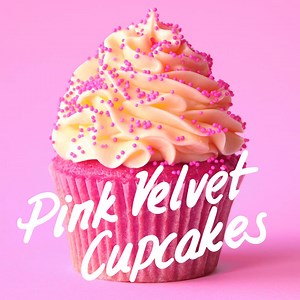 Lovers of PINK (the colour) rejoice! These fluffy, moist, delicious cupcakes are for you! Watch me make them here: https://www.youtube.com/watch?v=HrjlFqR7wcQ Grab the full recipe here: http://www.thescranline.com/#!pink-velvet-cupcakes/ccy5 | The Scran Line