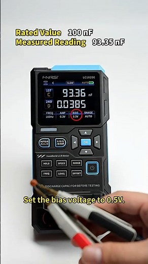 FNIRSI LC1020E 100kHz LCR Meter | Precision Measurement Beyond the Multimeter #fnirsi #precision