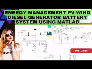 Energy Management in PV Wind Diesel Generator Battery System in MATLAB | PV Wind Diesel Generator