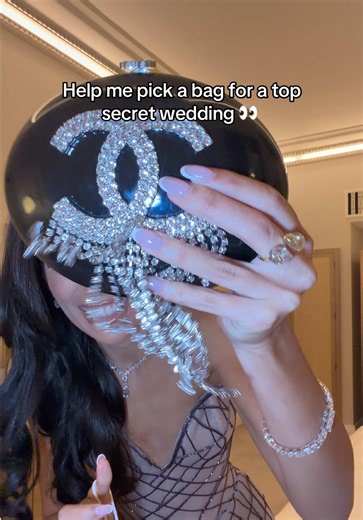 3 bags. One dress. One wedding. Which would you choose? Trusting @Julia Rose with another impossible to find request. Thank you for sourcing these 3 rare minaudières and delivering them straight to my hotel. #chanel #chanelbag #weddingseason #london #couture