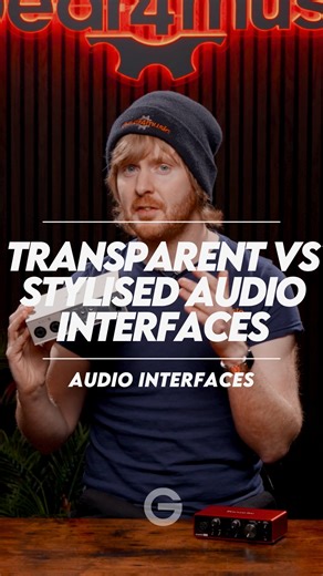 Do you know the difference between Transparent and Stylised Audio interfaces? Well, here you go! ✅ #audiointerface #focusrite #universalaudio | Gear4music