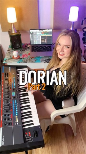 88K views · 3.4K reactions | Dorian challenge ️ // transcription & slowed down tutorial on Patreon #dorian #modes #musictheory #practice #exercise #keyboardplayer #femalemusician #hemiola #challenge #reels | Jemma Heigis | Facebook