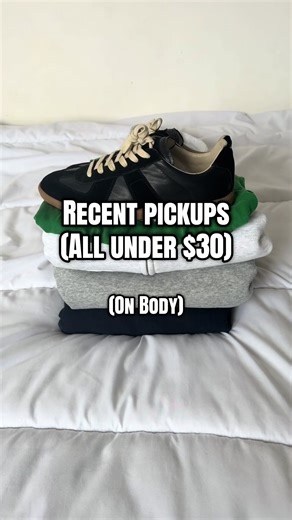 Recent Streetwear Pickups Under $30