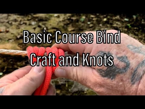 Basic level camp knots demo and discussion