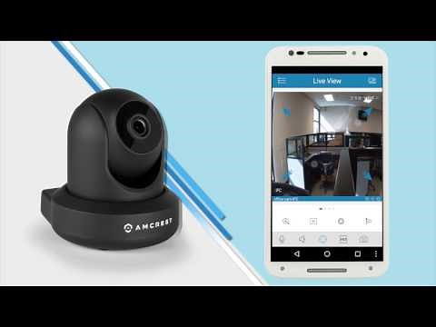 PoE Mobile App Setup for Amcrest ProHD PoE PTZ IP Camera (IP2M-841E)