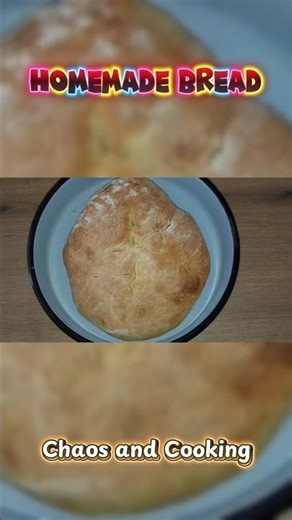 Perfect homemade bread in 3 steps! #baking #shorts