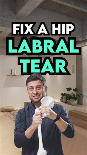 Your hip labrum acts like a soft tissue gasket, which is great, but it has little-to-no blood supply and relies on movement to absorb nutrients from synovial fluid sloshing around. *Standing Fire Hydrants* This exercise takes your hip through its full range of motion: flexion, extension, medial, & lateral rotation. Do not push through pain during these exercises. Only go as far as you can pain-free and scale back if needed to find a comfortable place for your hip to exercise. #hipflexibility