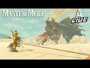 THE GERUDO DESERT: Zelda BotW MASTER MODE LIVE