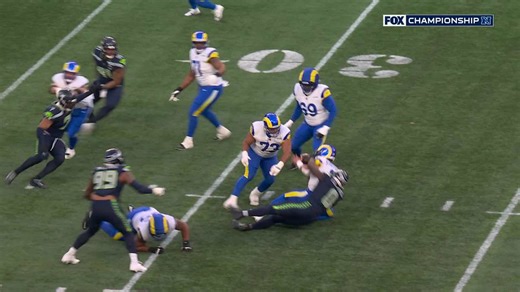 DeMarcus Lawrence lassos Stafford for a 10-yard sack on third down