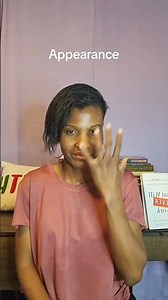 ASL Sign For "Appearance" American Sign Language For Beginners